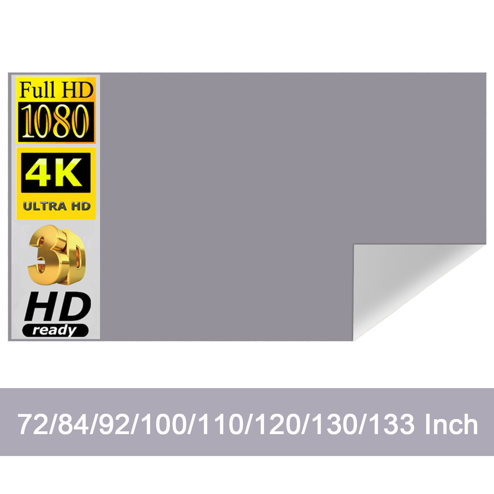 Slide Film 120 - Projection Screen Reflective Fabric Cloth High