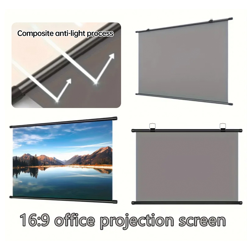 Projector Screen Wall Mounted  - Slide Film 120 review and price