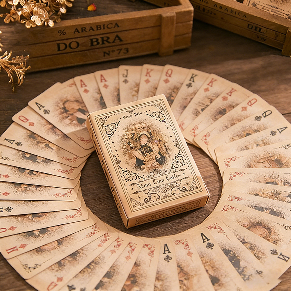 Vintage Fairy Tale Girl Playin - Vintage Collectible Playing Cards review and price