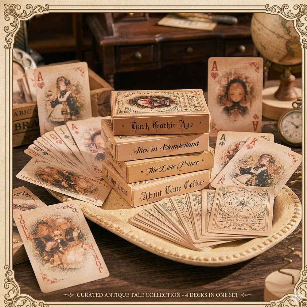 Vintage Fairy Tale Girl Playin - Vintage Collectible Playing Cards review and price