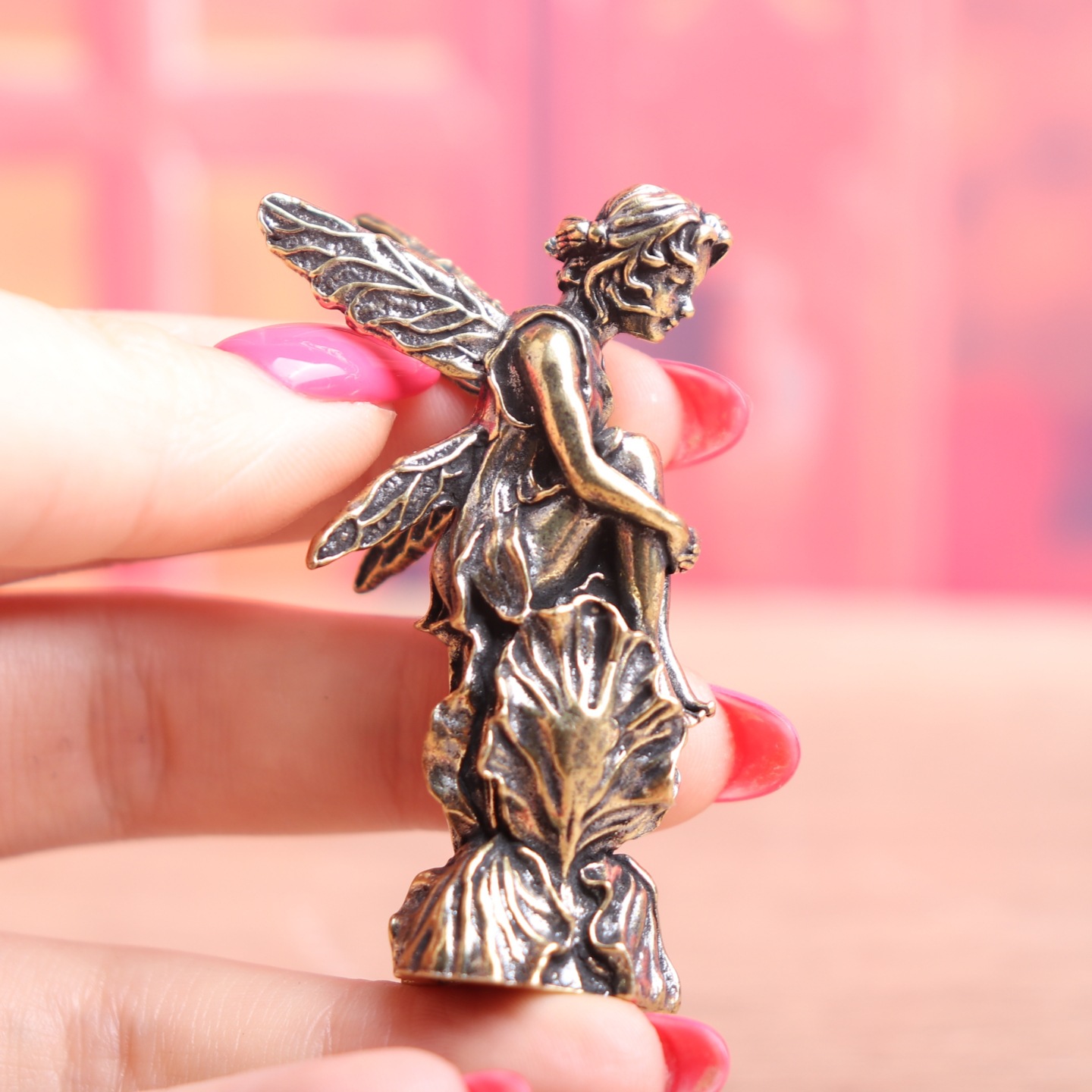 Vintage Brass Fairy Figurine F - Vintage Fairy Figurines Collectible review and price