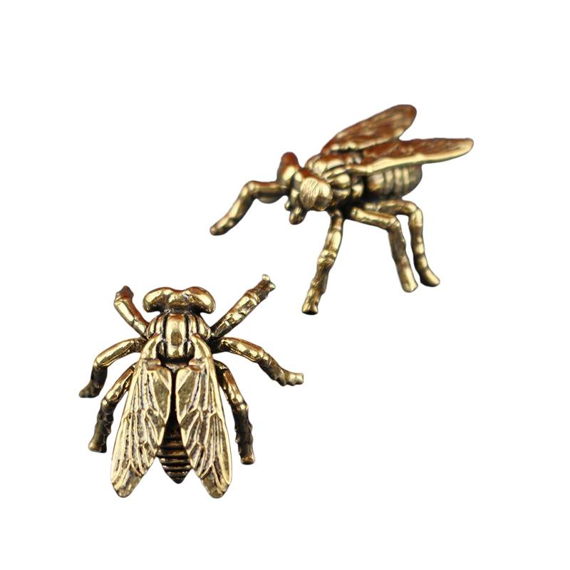 Brass Mini Insect Figurines Vi - Vintage Fairy Figurines Collectible review and price
