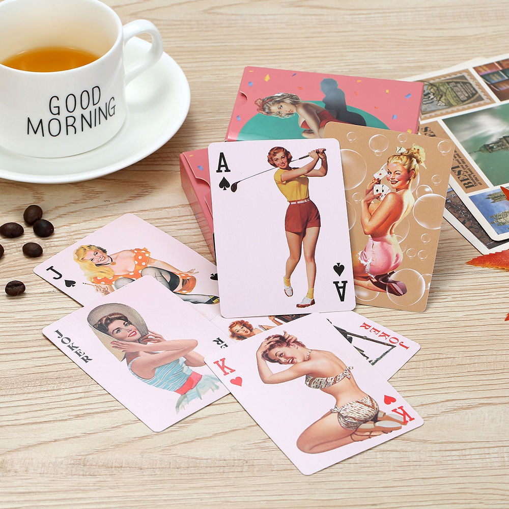 Vintage Sexy Bikini Beauty Pla - Vintage Collectible Playing Cards review and price