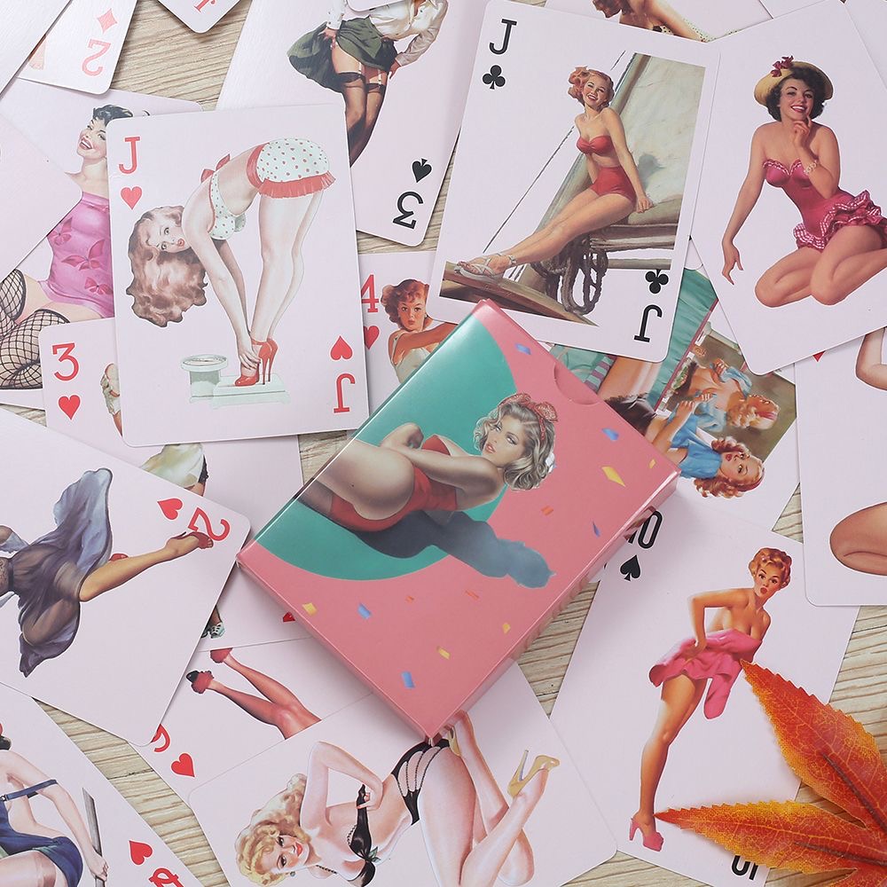 Vintage Sexy Bikini Beauty Pla - Vintage Collectible Playing Cards review and price