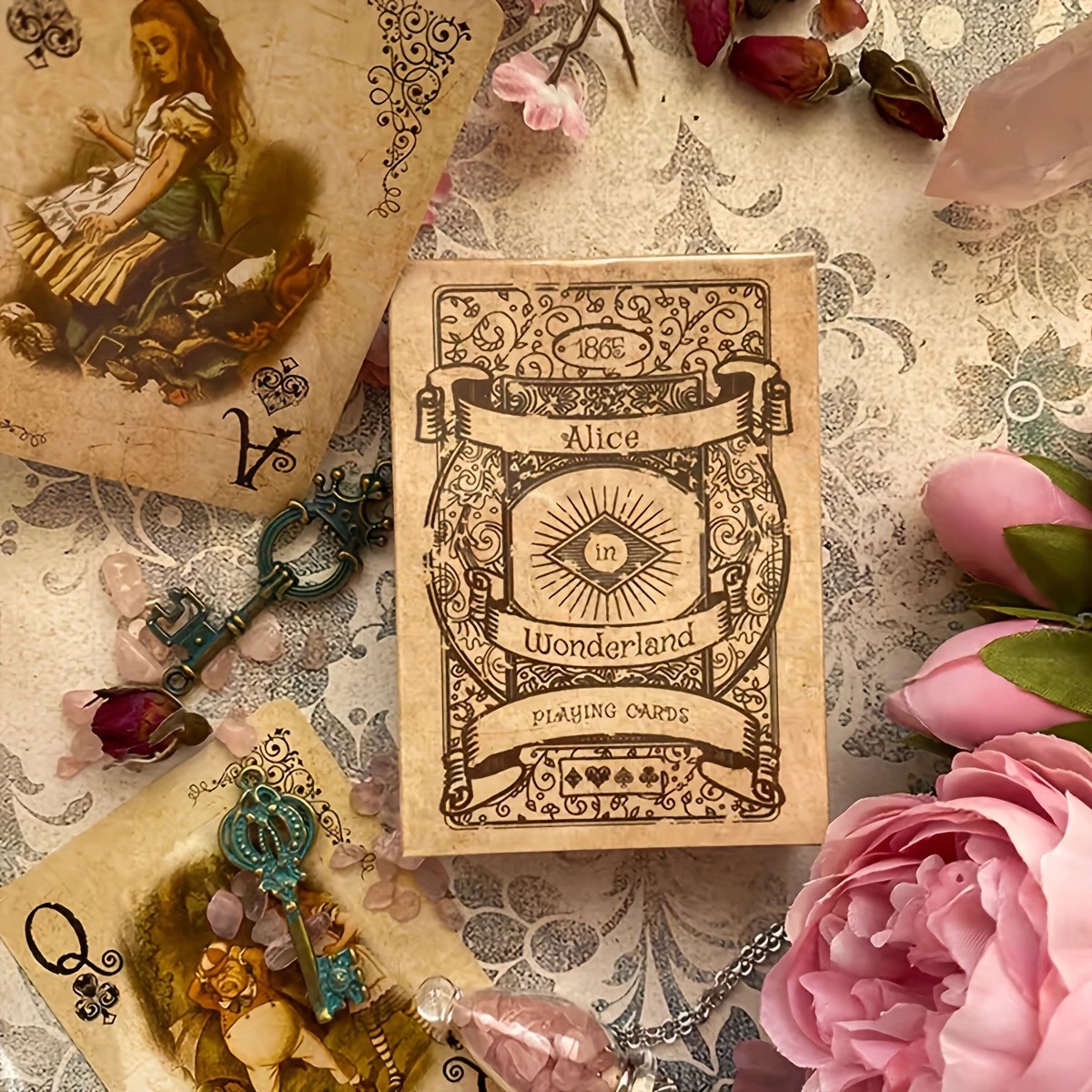 54PCS Alice Vintage Paper Poke - Vintage Collectible Playing Cards review and price
