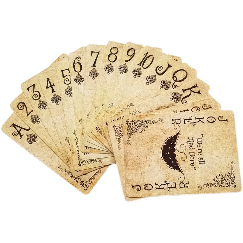 54PCS Alice Vintage Paper Poke - Vintage Collectible Playing Cards review and price