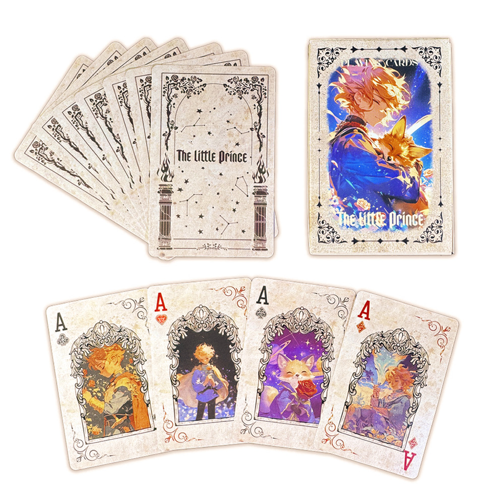 55pcs 57*88mm The Little Princ - Vintage Collectible Playing Cards review and price