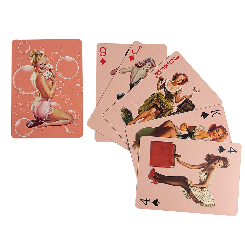 Pin-up Girls Playing Cards Vin - Vintage Collectible Playing Cards review and price